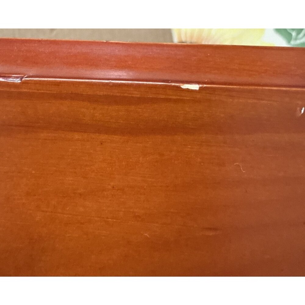 12 Compartment Wood Tea or Spice Storage Trinket Box - Picture 10 of 12